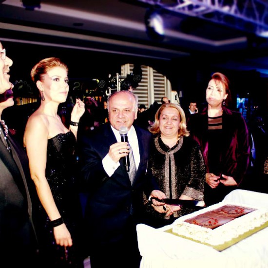 Gülben Ergen Wonasis MTOSB 20. Yıl Kutlama Pastası